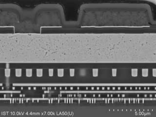 半導體芯片剖面分析 半導體芯片剖面分析