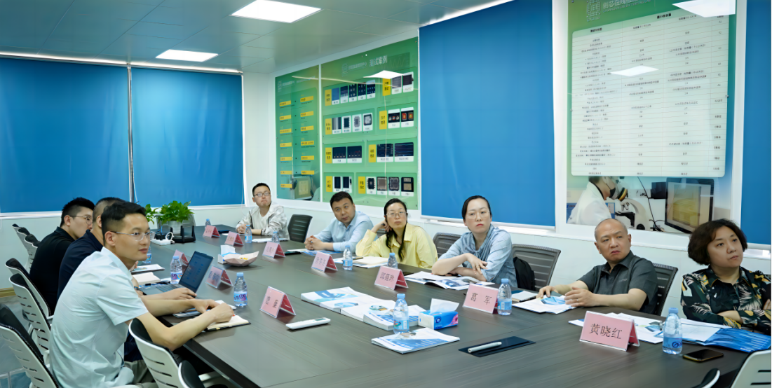 湖北省市場監(jiān)督管理局、湖北省計量測試技術(shù)研究院領(lǐng)導一行到訪創(chuàng)芯檢測實驗室交流合作